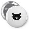animal black Pin-back button