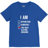republican, democrat, busy slaying dragons fantasy V-Neck Tee