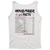 November Girl Facts Sagittarius Tank Top
