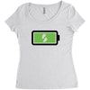 Powerfull Son Women's Triblend Scoop T-shirt