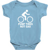 funny eco bicycle (2) Baby Onesie