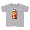 brave kitty Toddler T-shirt