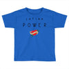 latina power with cute heart Toddler T-shirt