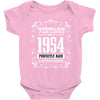 vintage made in 1954 perfectly aged a living legend Baby Bodysuit