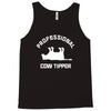 pro cow tipper tipping funny Tank Top