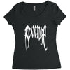 XXXTENTACION Revenge Kill white logo Women's Triblend Scoop T-shirt