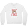 camping lady Crewneck Sweatshirt