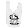 Queens Are Born In December Baby Bibs