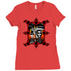gothic american gothic Ladies Fitted T-Shirt
