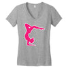 balerina Women's V-Neck T-Shirt
