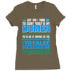 just wen i think you coundn't posible be any dumber you go and do somt Ladies Fitted T-Shirt