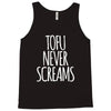 tofu never screams Tank Top