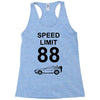 speed limit 88 Racerback Tank