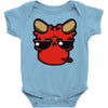 devil face 2 Baby Onesie