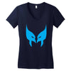 wolverine mask x men avengers marvel comics gift Women's V-Neck T-Shirt