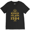 kings are born in 1984 V-Neck Tee