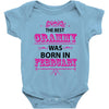 The Best Grammy Was Born In February Baby Onesie