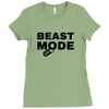 Beast Mode On Ladies Fitted T-Shirt