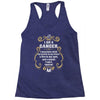 i am a cancer Racerback Tank