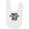 drink triple Baby Bibs