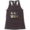 united color of frenchies Racerback Tank