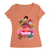 paw patrol birthday girl grandma Women's Triblend Scoop T-shirt