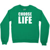 choose life wham retro 80s Crewneck Sweatshirt