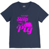 pig lover V-Neck Tee