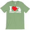 ladies i love michigan craft beer T-Shirt