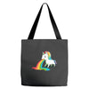 where rainbows come from (green) Tote Bags