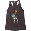 astronaut basketball planet Racerback Tank