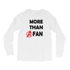 Avengers More Than A Fan Long Sleeve Shirts