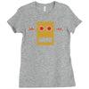 lmfao robot head Ladies Fitted T-Shirt