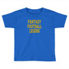 fantasy football legend sunday night football sports league tee shirt Toddler T-shirt