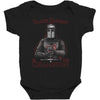 black knight is my champion Baby Bodysuit