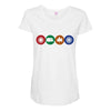 air stream Maternity Scoop Neck T-shirt