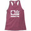 wm 74 germany world cup 1974 retro football Racerback Tank