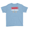 warning i kick balls Youth Tee