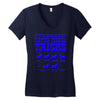 stubborn tricks Women's V-Neck T-Shirt