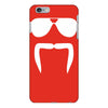 aviator sunglasses horseshoe fu manchu biker mustache iPhone 6/6s Plus Case