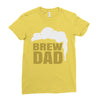 brew dad Ladies Fitted T-Shirt