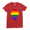alien lgbt Ladies Fitted T-Shirt