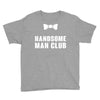 Handsome Man Club Bow Tie Youth Tee