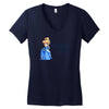 fashionably late Women's V-Neck T-Shirt