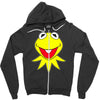 kermit muppets uomo Zipper Hoodie