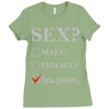 Sex Yes Please Ladies Fitted T-Shirt