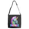 fortnite unicorn Adjustable Strap Totes
