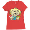 papy burger Ladies Fitted T-Shirt