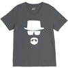 breaking bad heisenberg walter V-Neck Tee