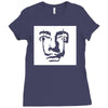 salvador dali face surrealist artist Ladies Fitted T-Shirt